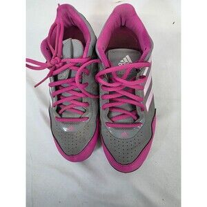 Adidas SPG 753001 women's Cleats Baseball/Softball Pink & Gray US Size 7
